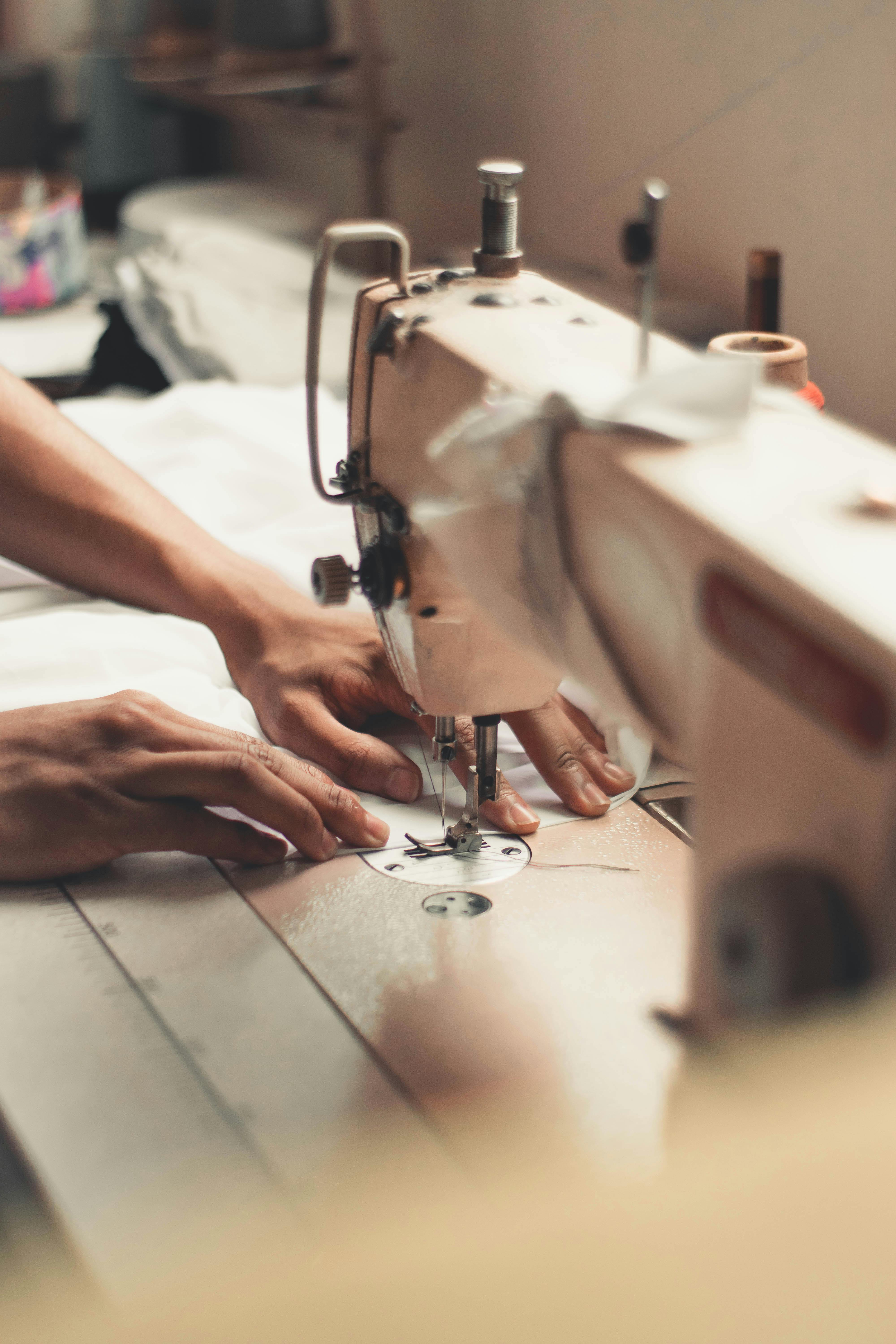 Vocational sewing practice as part of women training